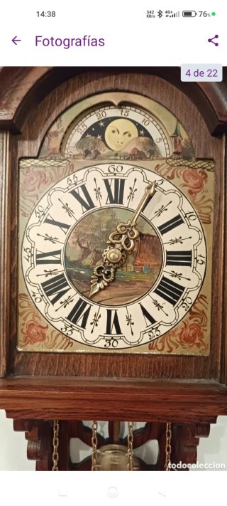 Reloj de pared holandés Warmink Wuba ( Urgus)