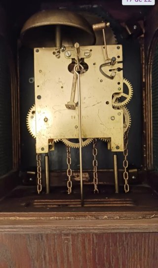 Reloj de pared holandés Warmink Wuba ( Urgus)