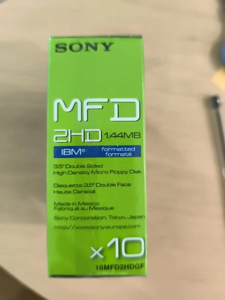 Dischetti Sony MFD 2HD 1.44MB x10