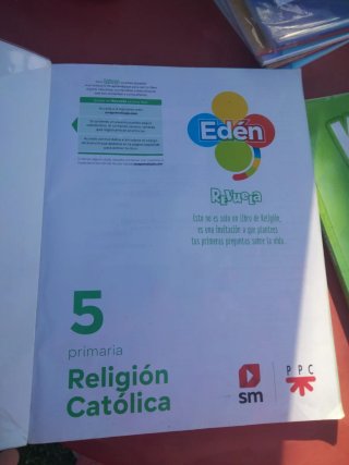Libro religión 5 EPO