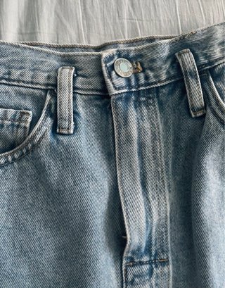 Gonna lunga in denim Mango
