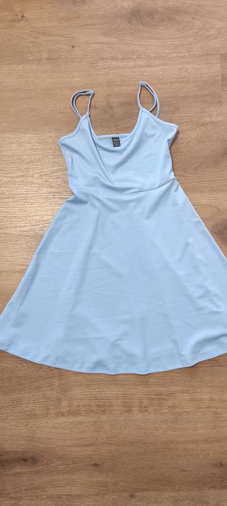 Vestido de baile azul para niña