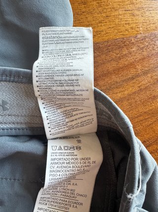 Pantaloni Under Armour uomo grigio 34-30 sportivi