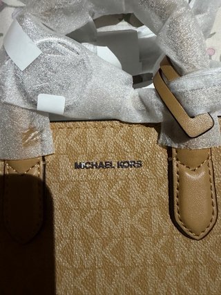 Borsa Michael Kors originale monogram beige