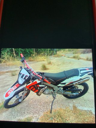 Aprilia RX 50 Enduro Roja y Blanca