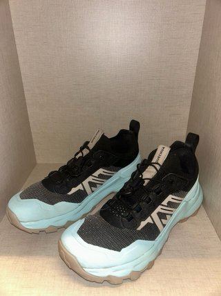 Zapatillas Trekking Quechua Negras y Azules