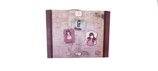 Maletín Santoro Gorjuss Colección 3 muñecas