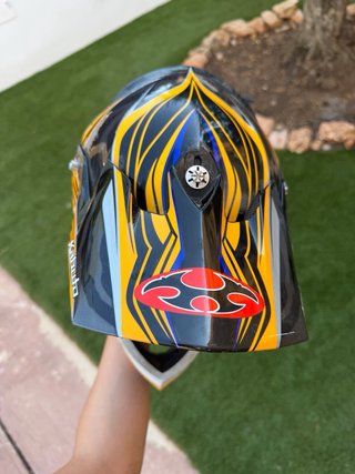 Casco Kabuto Talla M/L con repuestos