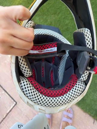 Casco Kabuto Talla M/L con repuestos