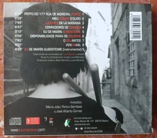 Lucía Martínez Cuarteto - Soños e Delirios. Cd