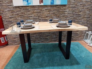 Mesa de Comedor o Cocina Acacia 140cm