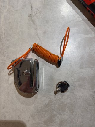Candado Antirrobo Moto con Alarma