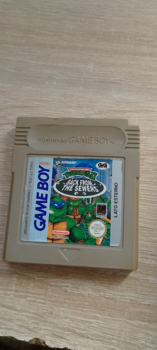 Tortugas Ninja Game Boy - Back From The Sewers