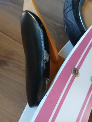 Bici sin pedales rosa Kurve