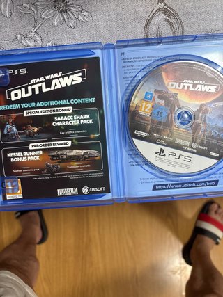 Star Wars Outlaws PS5 Edición Especial No envio