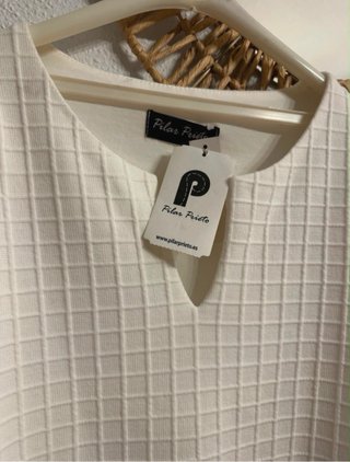 Vestido Mujer Pilar Prieto Blanco