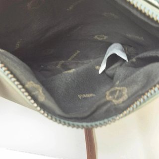 Tantrend bolso efecto serpiente verde oliva bandol