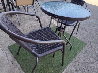 Conjunto Mesa + 2 Sillas Jagger