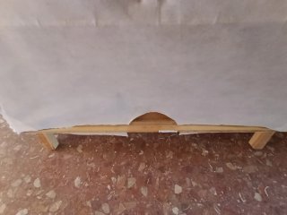 Cabecero IKEA acolchado polipiel beige