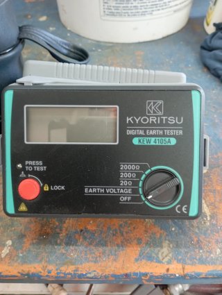 Telurómetro Kyoritsu KEW 4105A