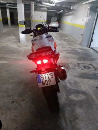 KTM 1290 Super Adventure R Blanca y Naranja