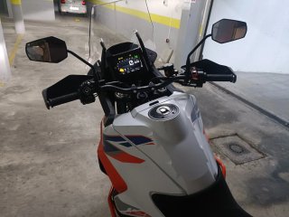 KTM 1290 Super Adventure R Blanca y Naranja