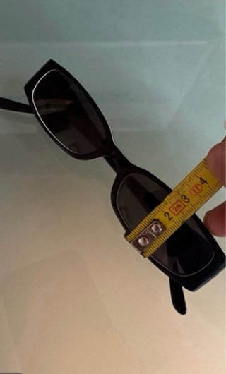 Gafas Chanel Super Slim Negras Vintage Mujer