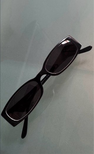 Gafas Chanel Super Slim Negras Vintage Mujer