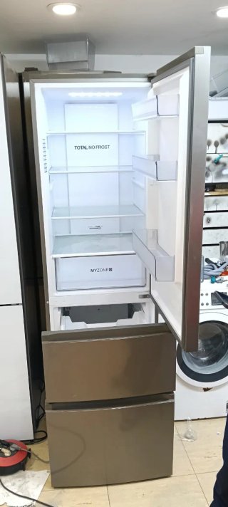 NEVERA COMBI HAIER CON CAJONES NO FROST A++
