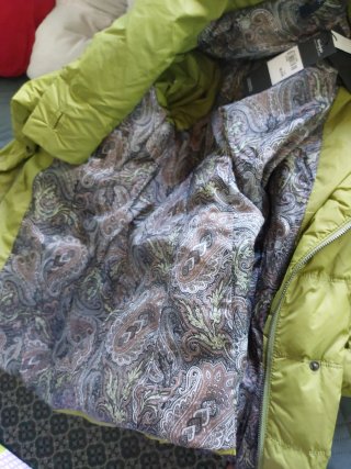 Chaqueta Yera verde talla 42