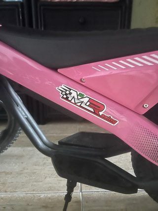 Moto Eléctrica Infantil Rosa