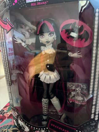 Monster High Draculaura Muñeca Reel Drama