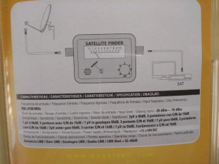 Localizador Buscador Satélites AXIL ME 7712 E