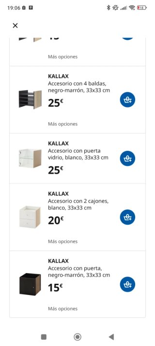 Estantería Kallax Ikea sin estrenar