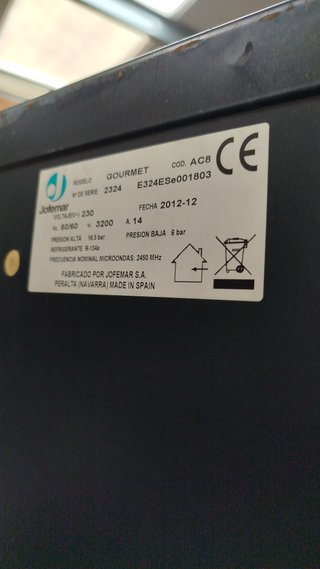 Máquina Expendedora Jofemar Vending Gourmet