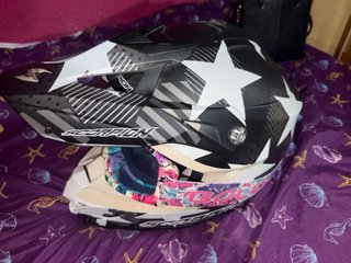 Casco Motocross Scorpion con Gafas