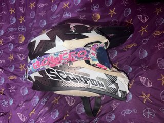 Casco Motocross Scorpion con Gafas
