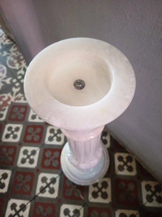 Peana/Columna de Piedra Blanca