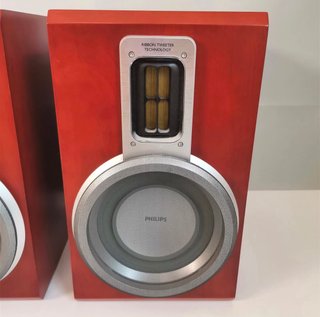 Philips MCD708 altavoces cereza tweeter cinta