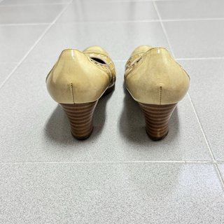 Zapatos de tacón Pitillos beige/amarillo