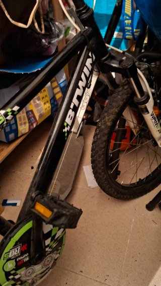 Bicicleta Btwin MTB Negro.Niño