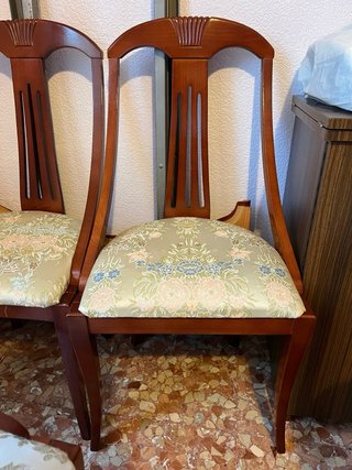 Juego 6 Sillas Comedor Clásicas Madera