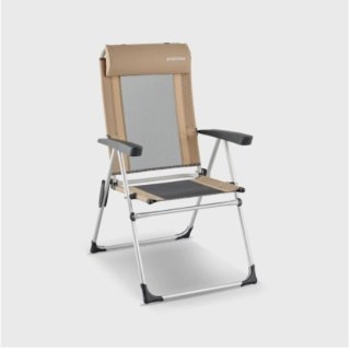 Silla Camping Plegable Quechua Beige