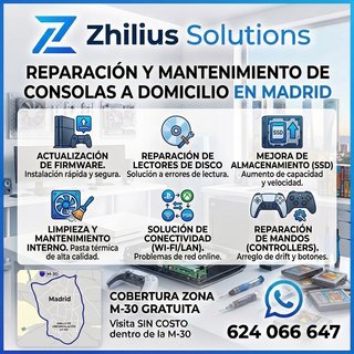 Reparación de Consolas a Domicilio Madrid