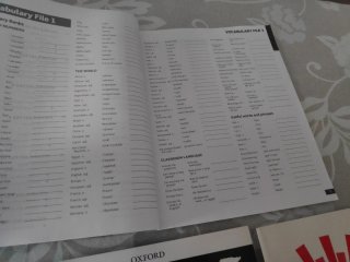 Tres libros de inglés( inglés File) con sus discos