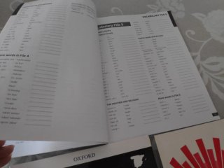 Tres libros de inglés( inglés File) con sus discos
