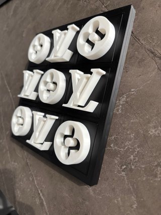 Juego Tris Tic Tac Toe Louis Vuitton LV