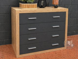PACK DORMITORIO - Cómoda + Sinfonier + Espejo