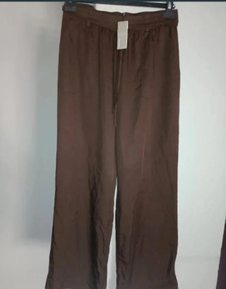 Pantalones marrones anchos Parfois
