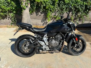 Yamaha MT-07 Negra Mate